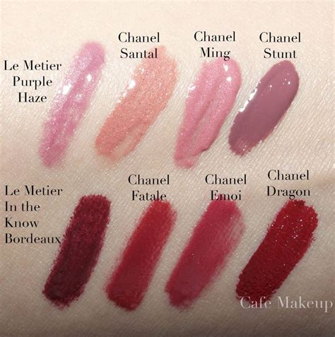 chanel black lip gloss|Chanel lipstick colour chart.